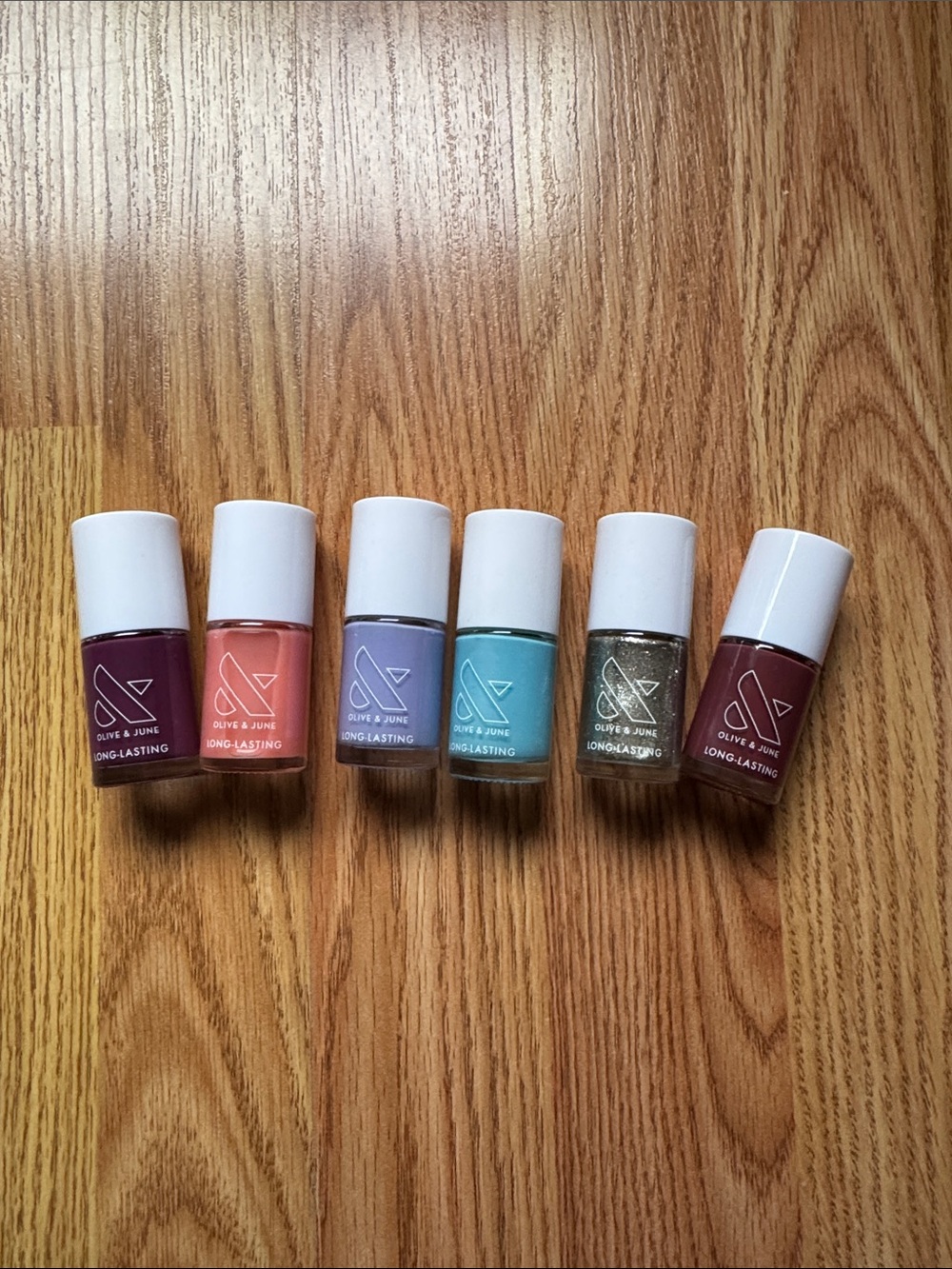 ✨ Olive & June - Long-Lasting Colors Bundle of 6